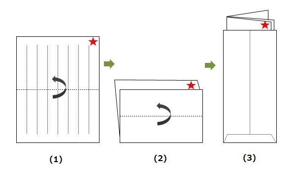 最も検索された 縦書き 便箋 折り方 デザイン文具