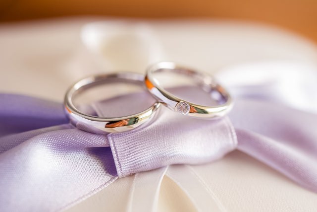 結婚指輪の画像
